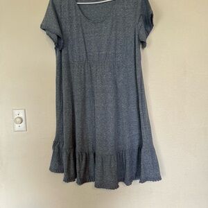 Umgee USA Small blue baby doll tiered dress